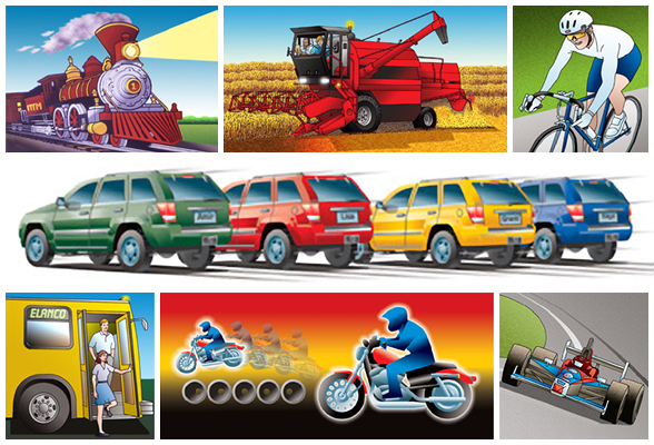 Vehicles Illustrations
